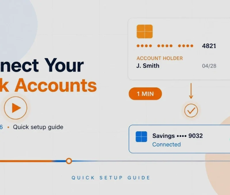 How To Connect Your Bank Accounts in One Minute img